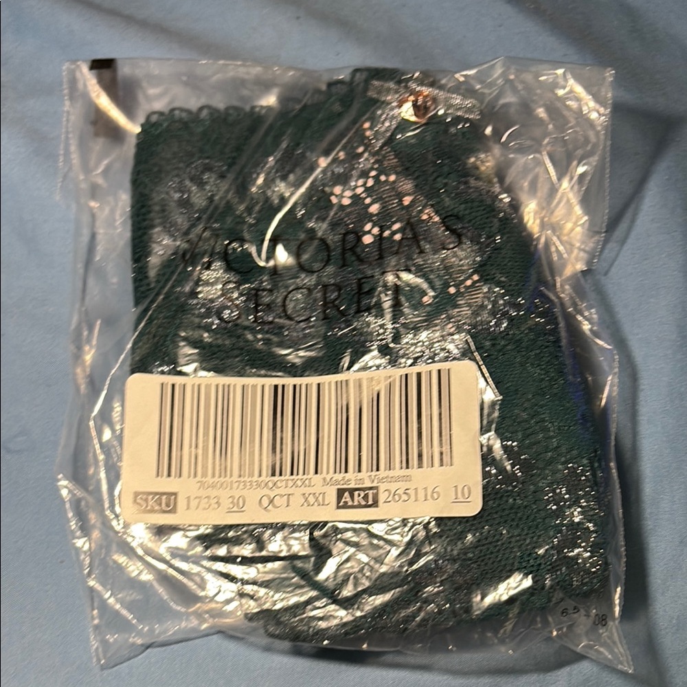 Victoria's Secret Deep Green Lace Intimates